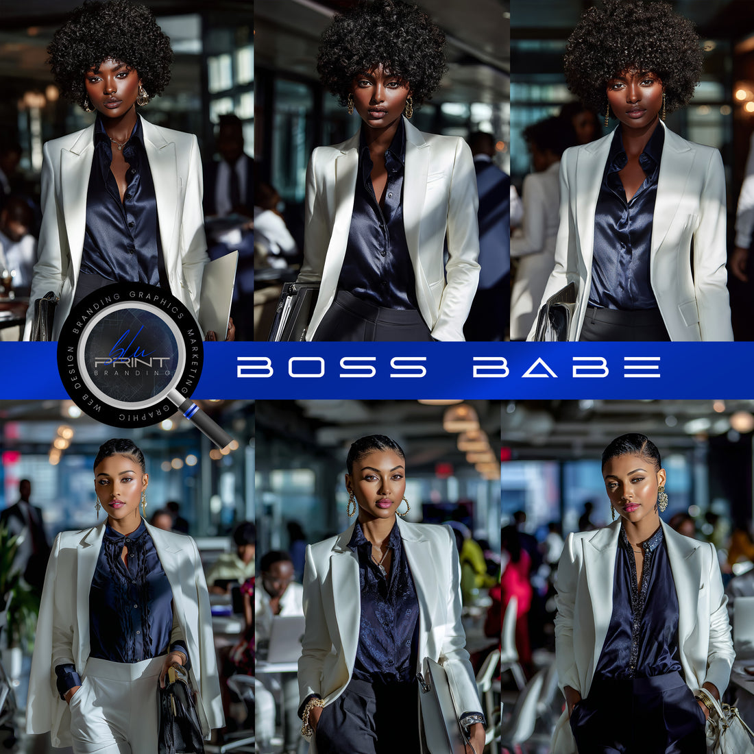 BOSS BABE-STOCK PHOTO (SET OF 6)