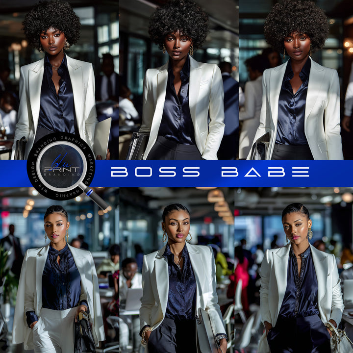 BOSS BABE-STOCK PHOTO (SET OF 6)
